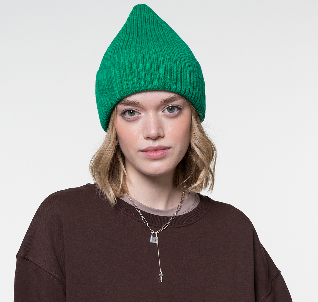 Зеленая шапка Мармалато, цвет Зеленый #1