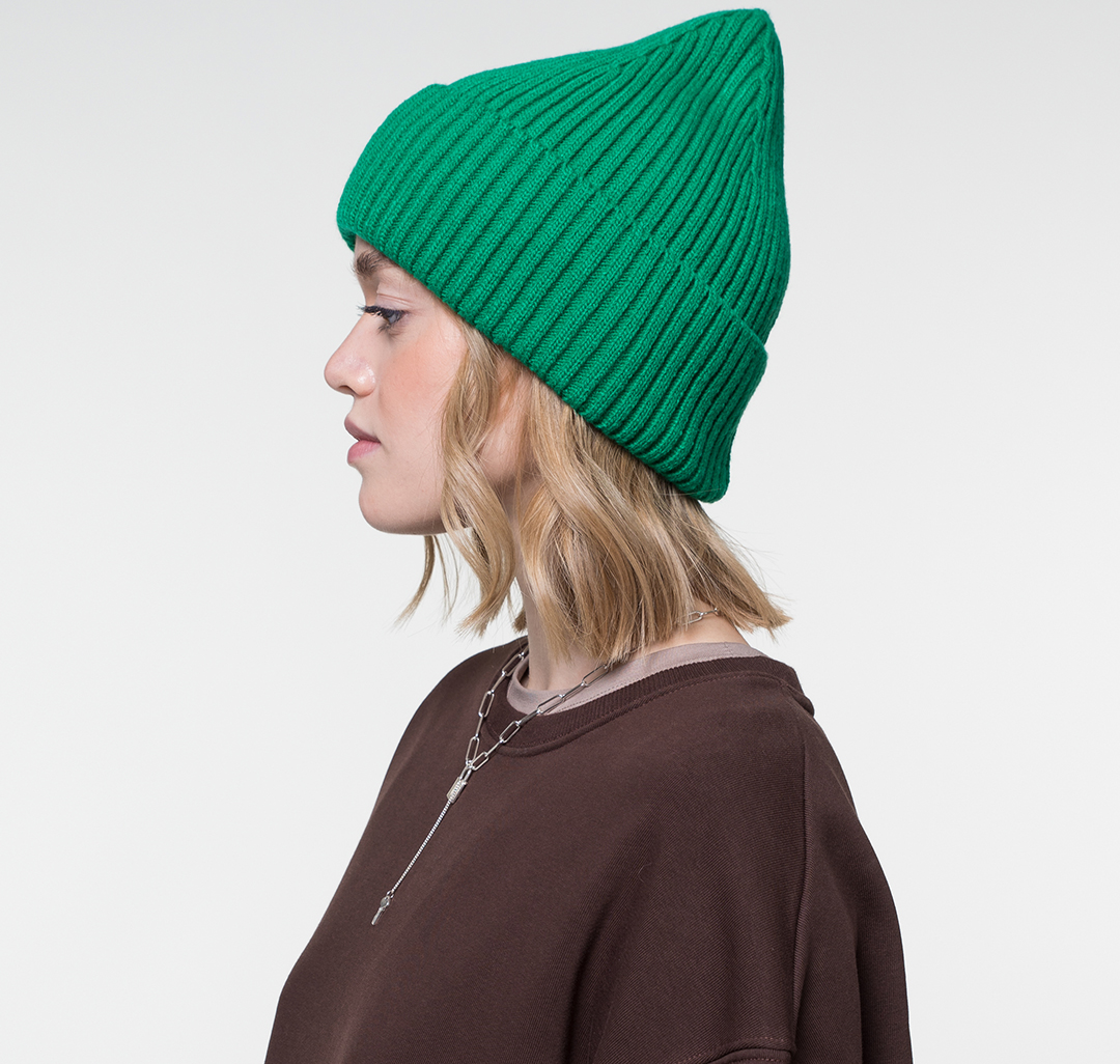 Зеленая шапка Мармалато, цвет Зеленый #3