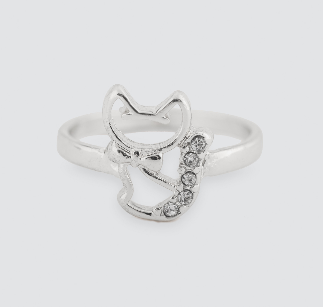 Кольцо Мармалато, цвет Серебро #1