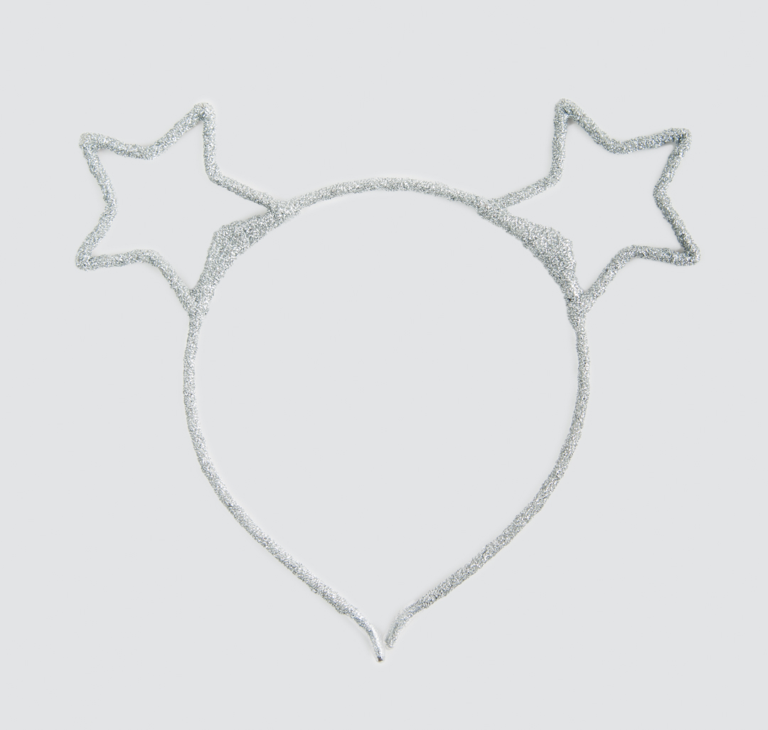 Ободок Мармалато, цвет Серебро #1
