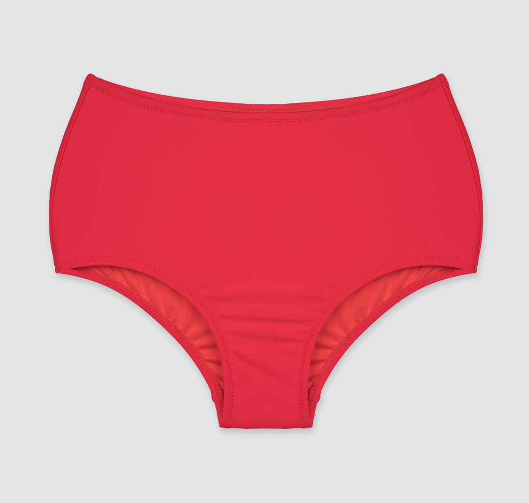 Женские купальные плавки Мармалато, цвет Красный #3
