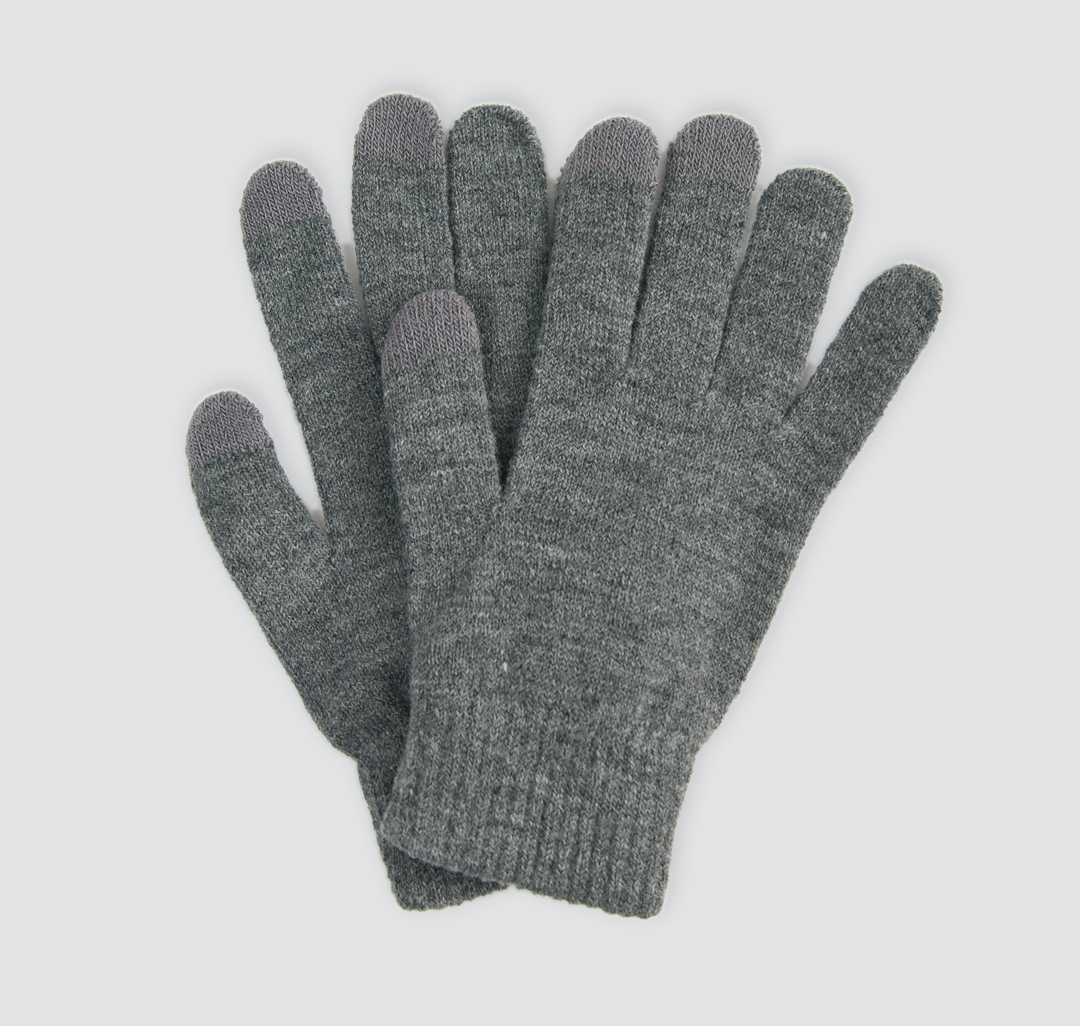 Перчатки Мармалато, цвет Серый меланж #1
