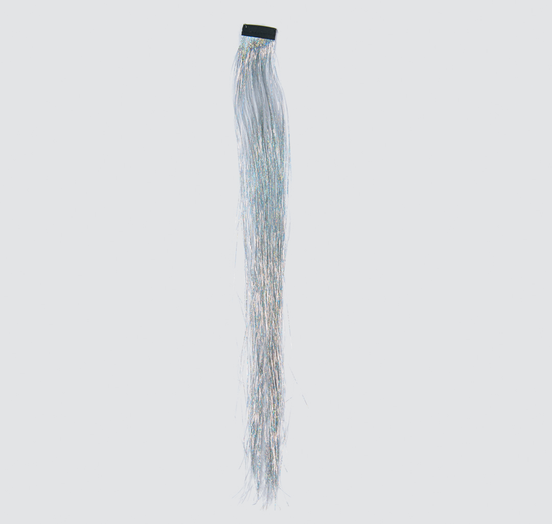 Накладная прядь Мармалато, цвет Серебро-мультиколор #1