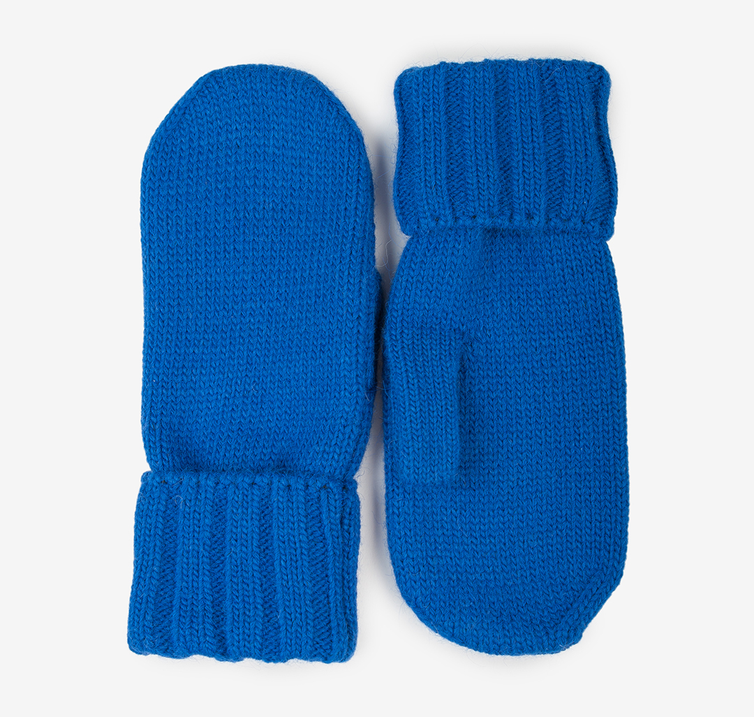 Синие женские рукавицы Мармалато, цвет Синий #1