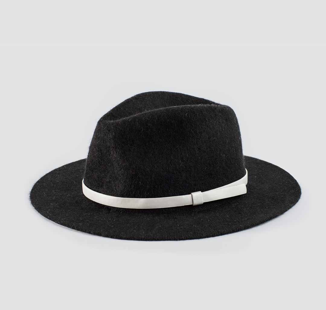 Шляпа Мармалато, цвет Черный-серый #2
