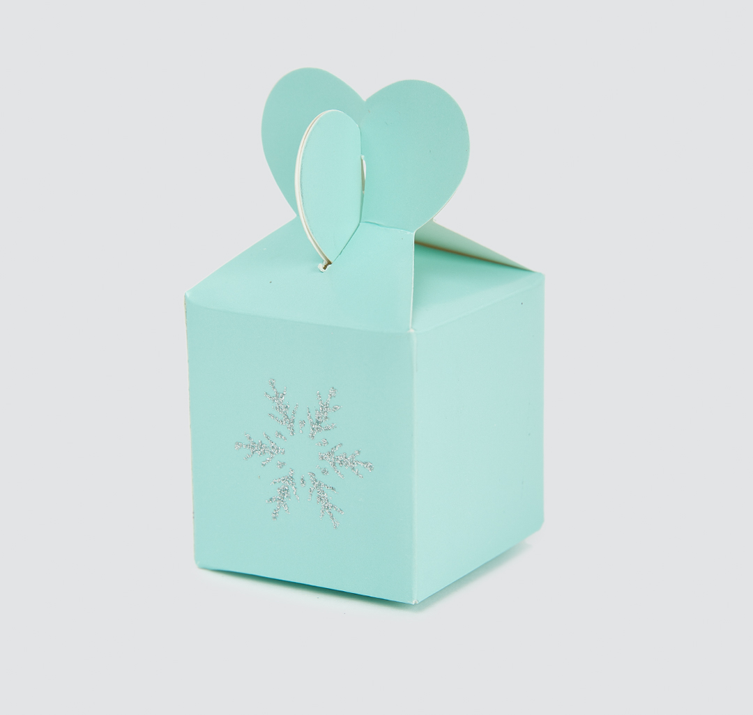 Подарочная коробка Мармалато, цвет Мятный-серебро #1