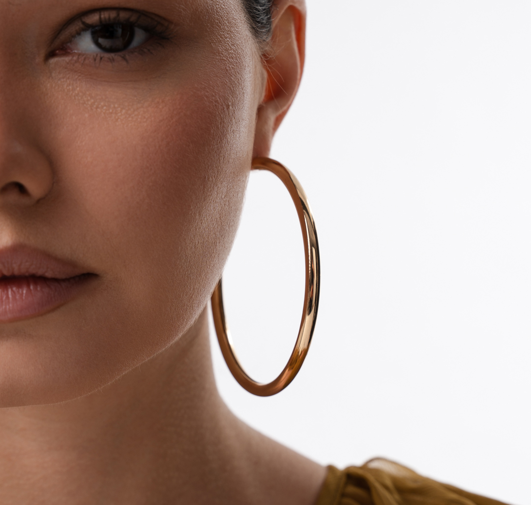 Серьги Мармалато, цвет золото #1