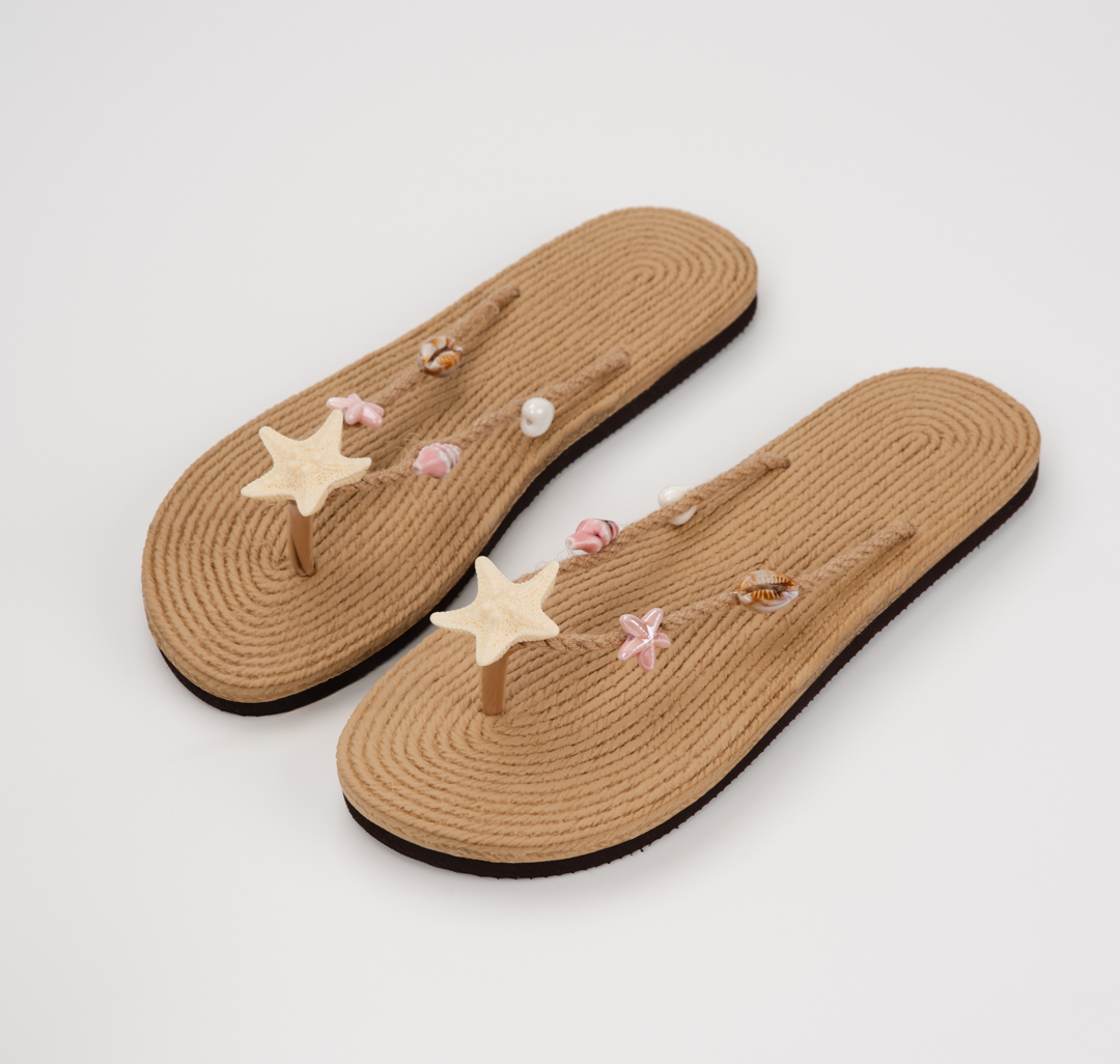 Шлепанцы Мармалато, цвет бежевый-разноцветный #2