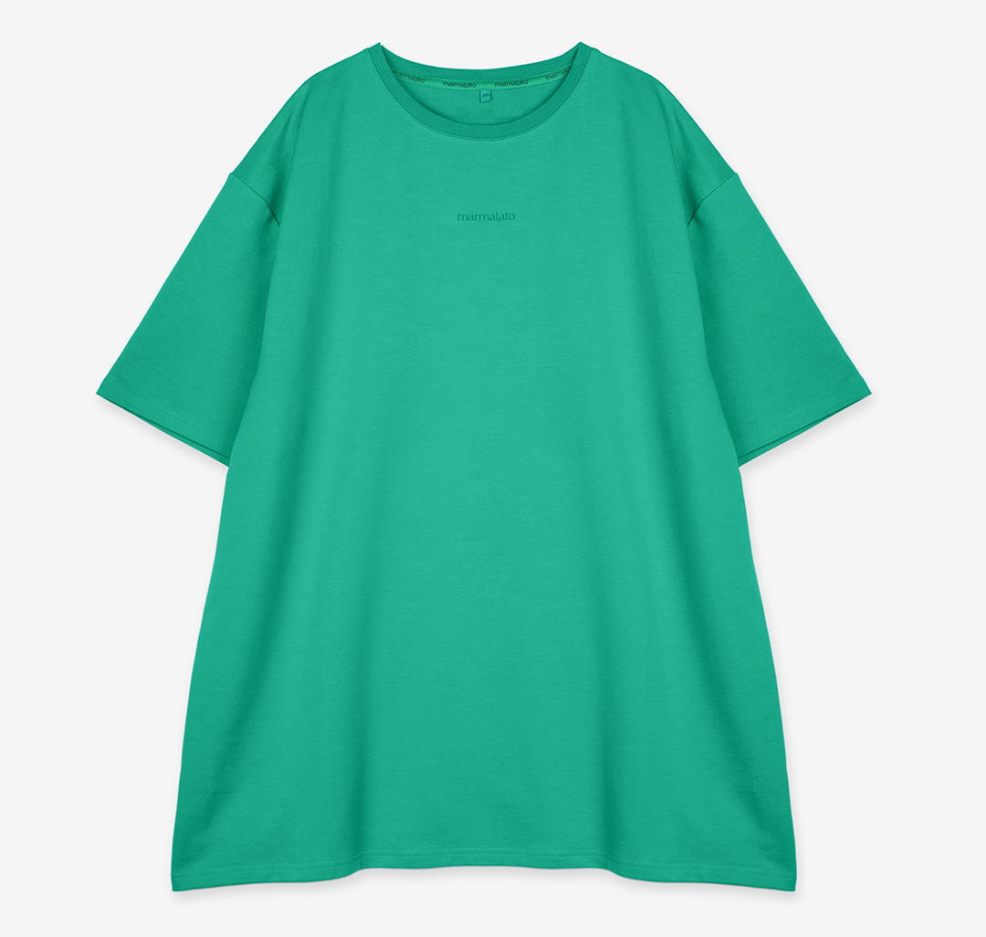 Платье-футболка Мармалато, цвет Зеленый #3