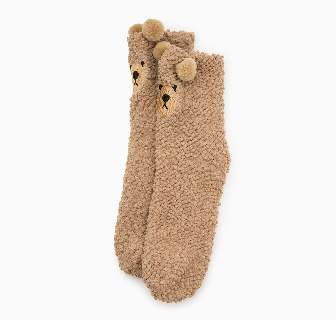 Носки (1 пара) Мармалато, цвет Коричневый-молочный-черный #3