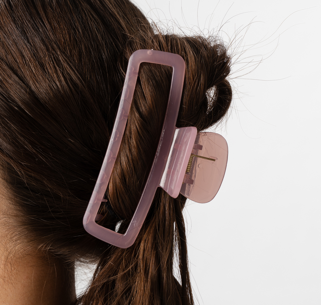 Заколка-краб Мармалато, цвет розовый #2