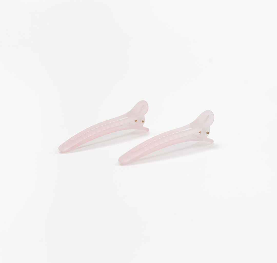 Набор зажимов (2 шт) Мармалато, цвет матовый розовый #4