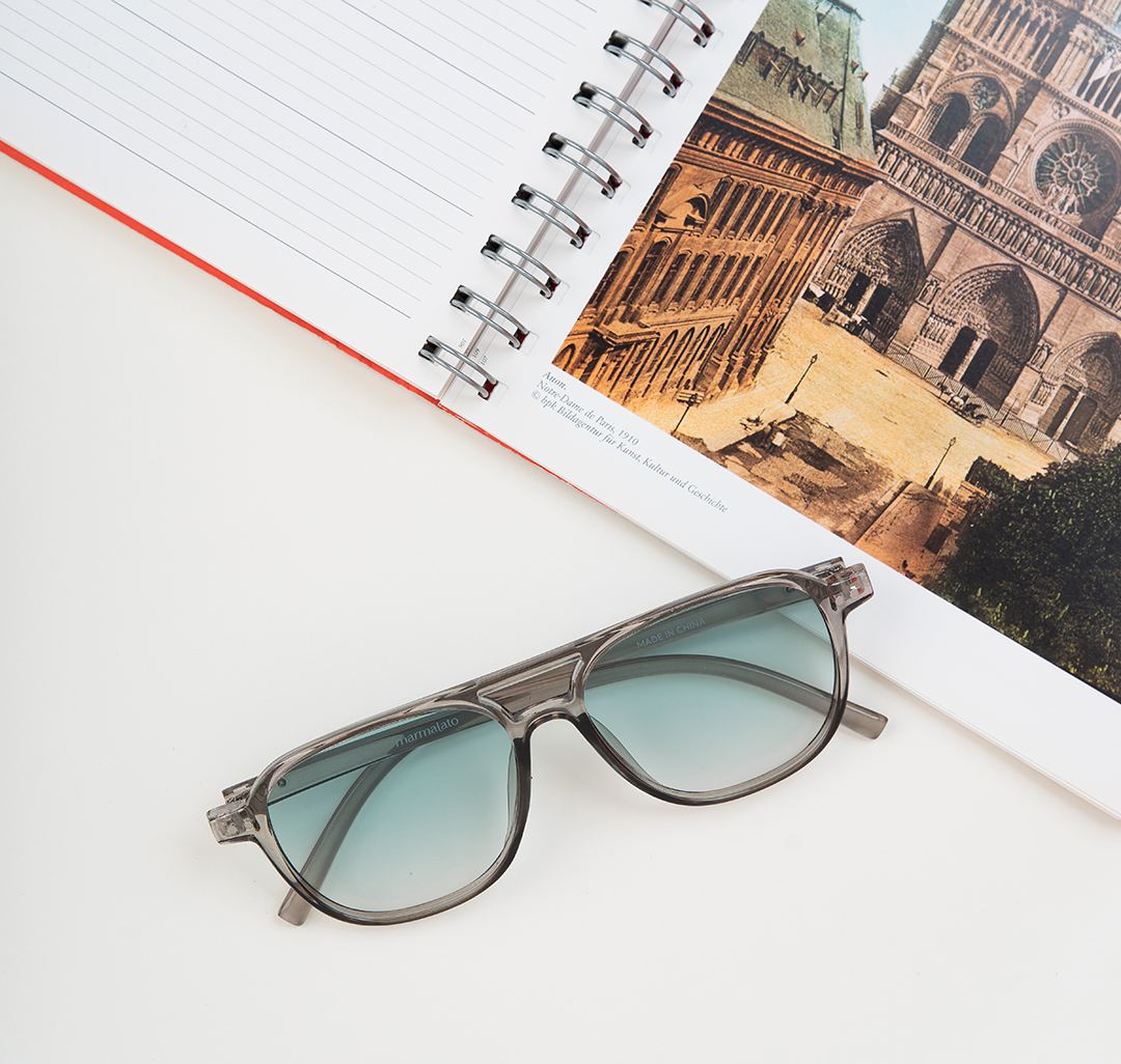 Очки солнцезащитные с поляризацией серые-серебро Мармалато, цвет серый-серебро #7