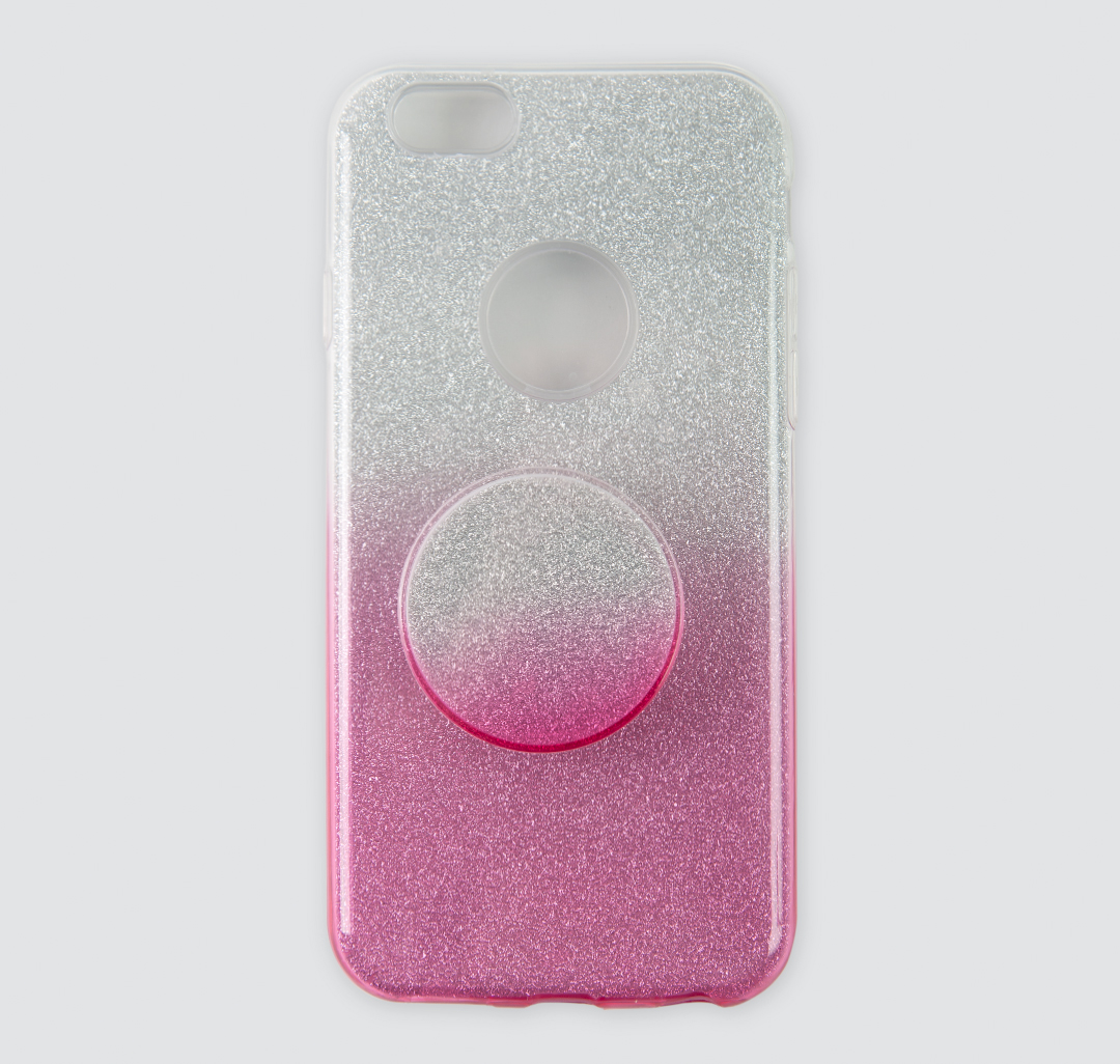 Чехол для iphone 5/5s Мармалато, цвет Белый-розовый-серебро #1