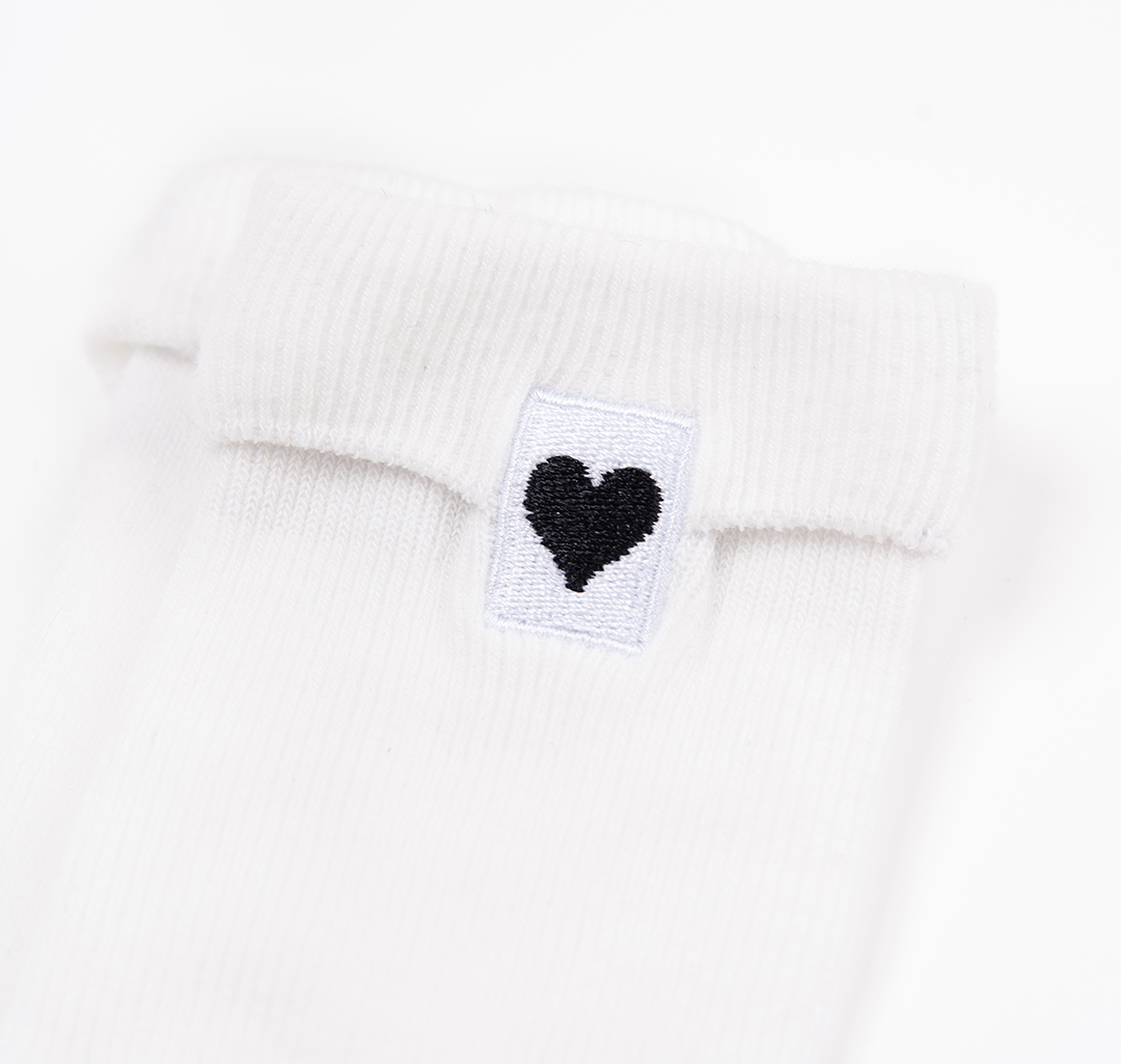 Носки (1 пара) Мармалато, цвет белый-черный #4