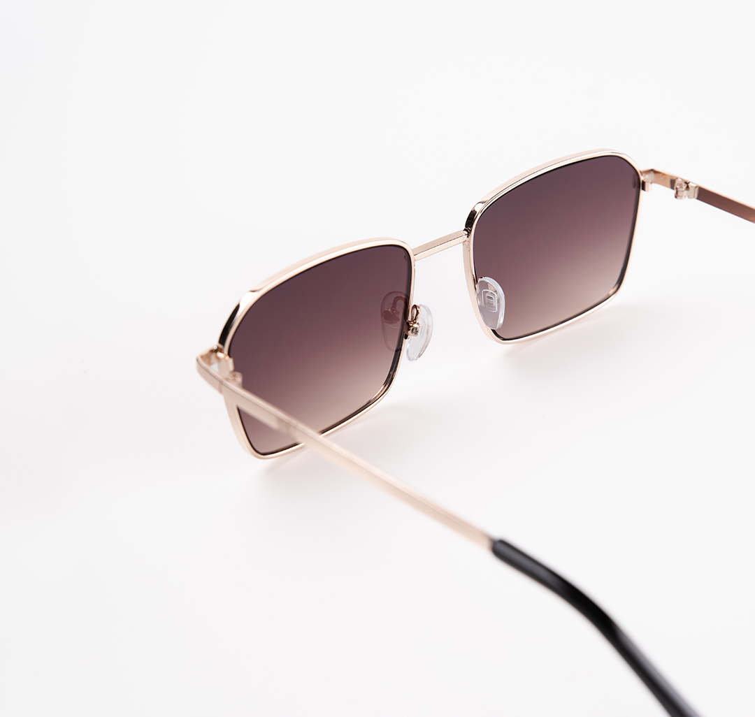 Очки солнцезащитные коричневые-золотые Мармалато, цвет Коричневый-золото #5