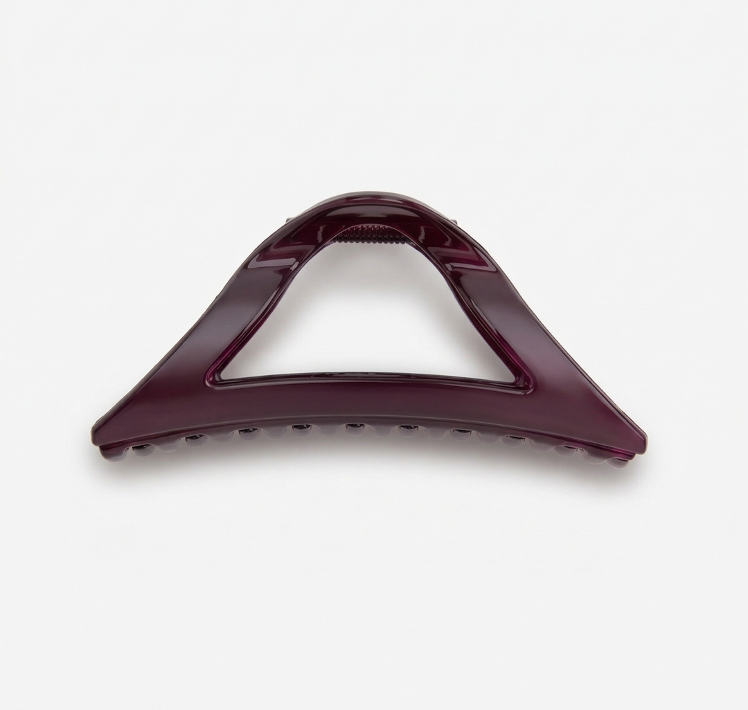 Заколка-краб Мармалато, цвет темно винный #3