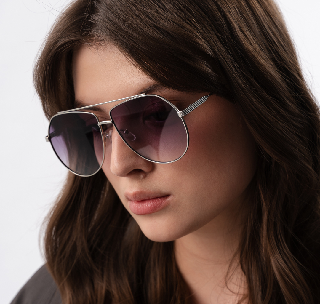 Очки с чехлом Мармалато, цвет черный-серебро #2