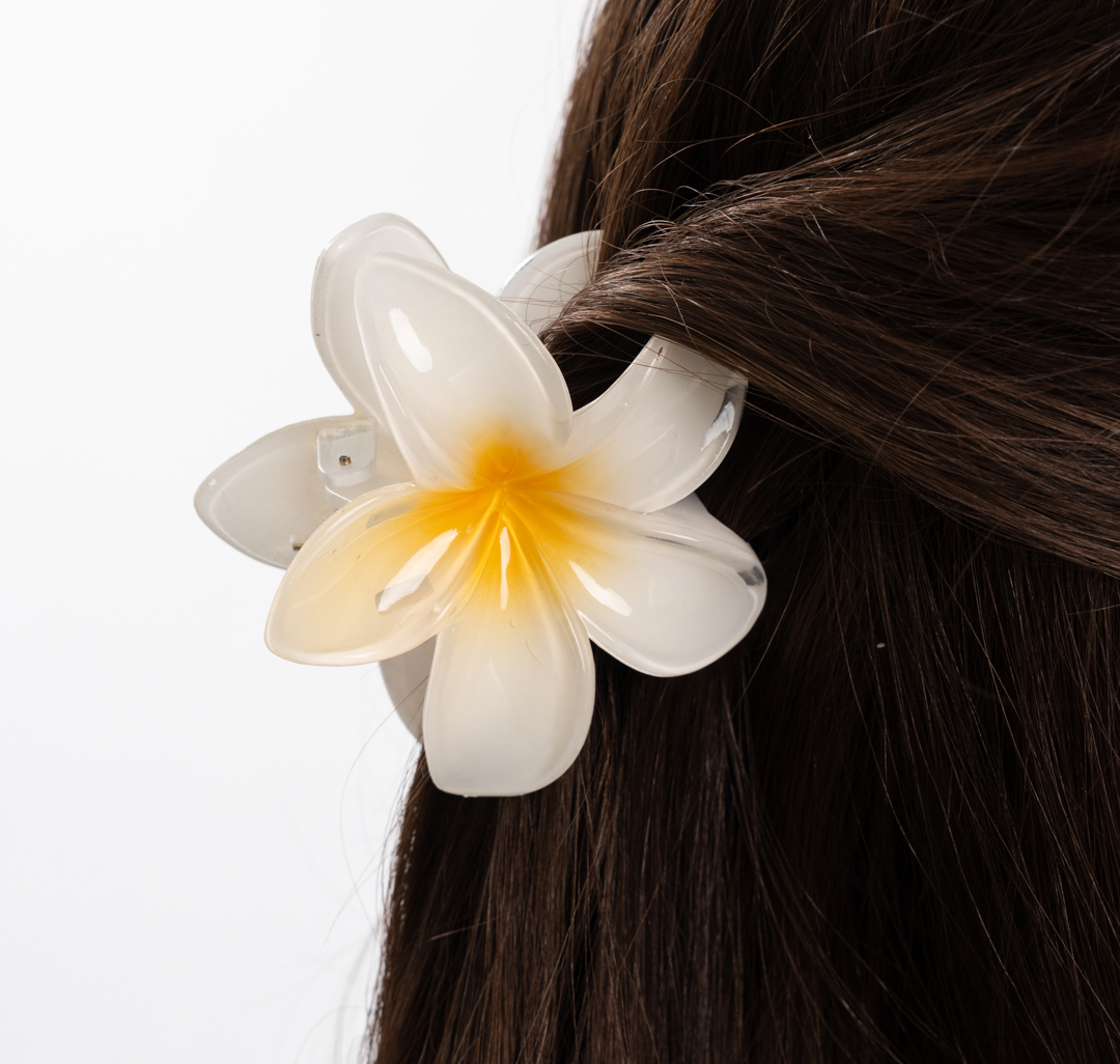 Заколка-краб Мармалато, цвет светло-желтый-желтый #2