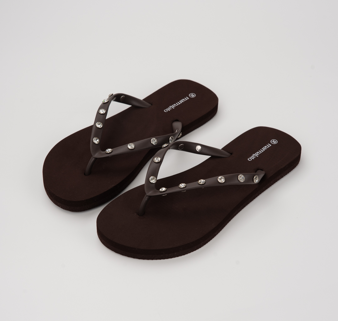 Шлепанцы Мармалато, цвет коричневый #2