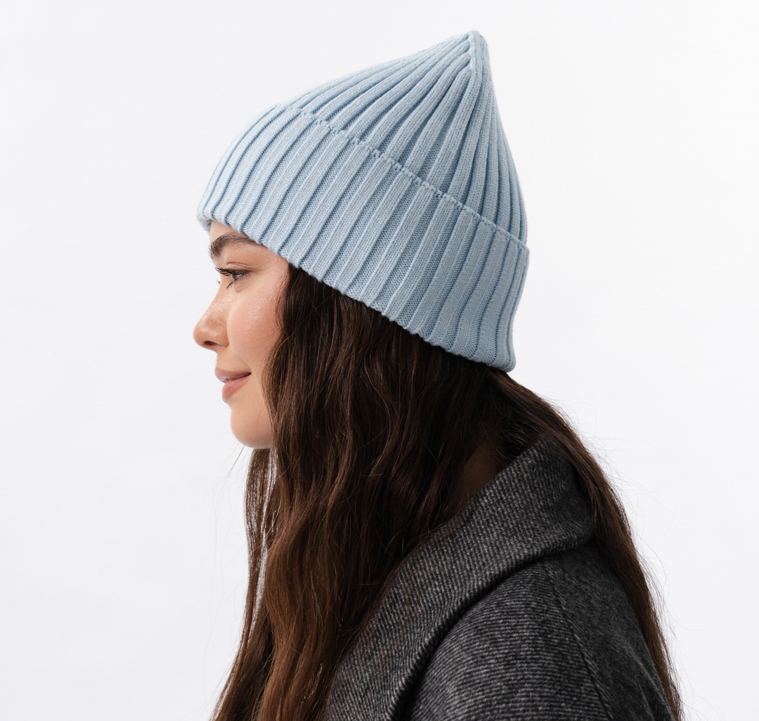 Шапка Мармалато, цвет светло-голубой #2