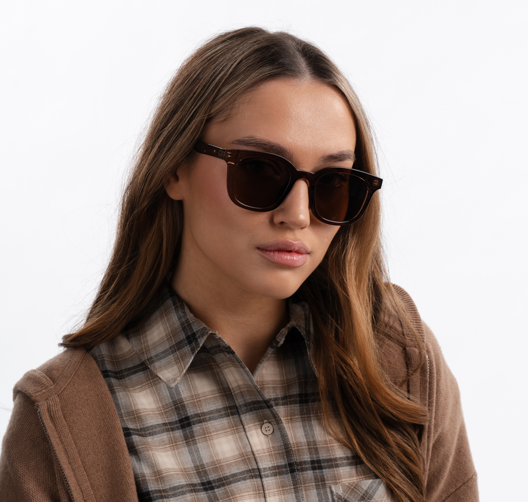 Очки с чехлом Мармалато, цвет Коричневый #2