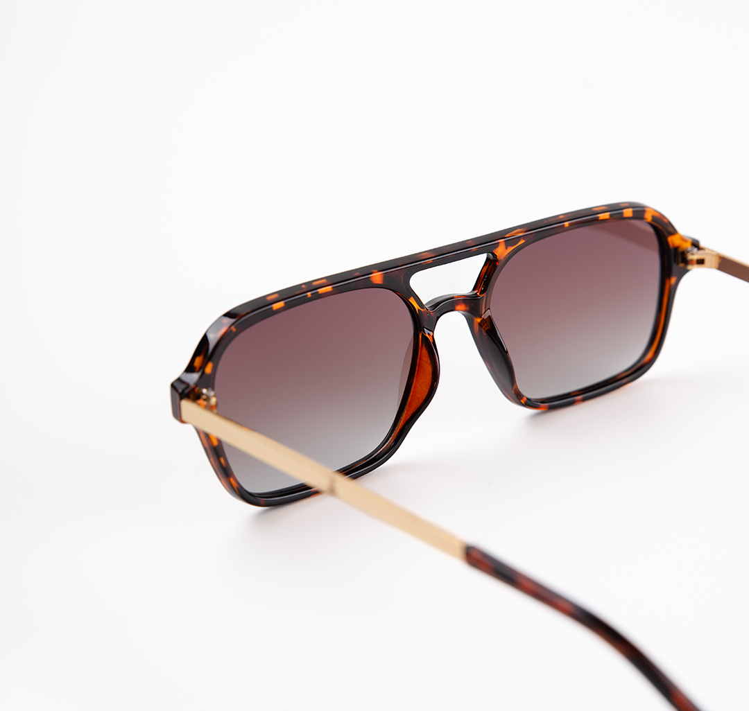 Очки с чехлом Мармалато, цвет Коричневый-бежевый-золото #5