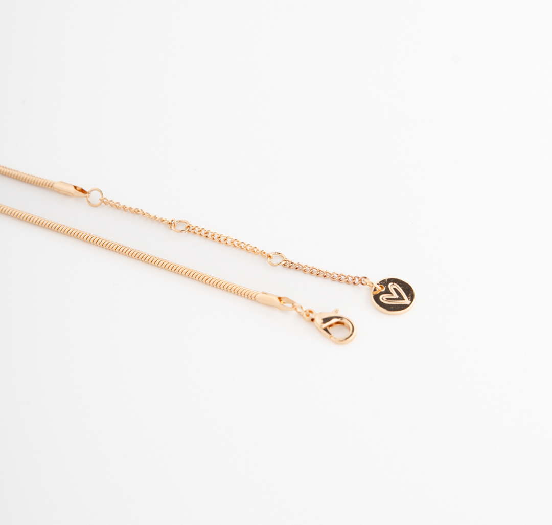 Колье Мармалато, цвет Золото-прозрачный #3