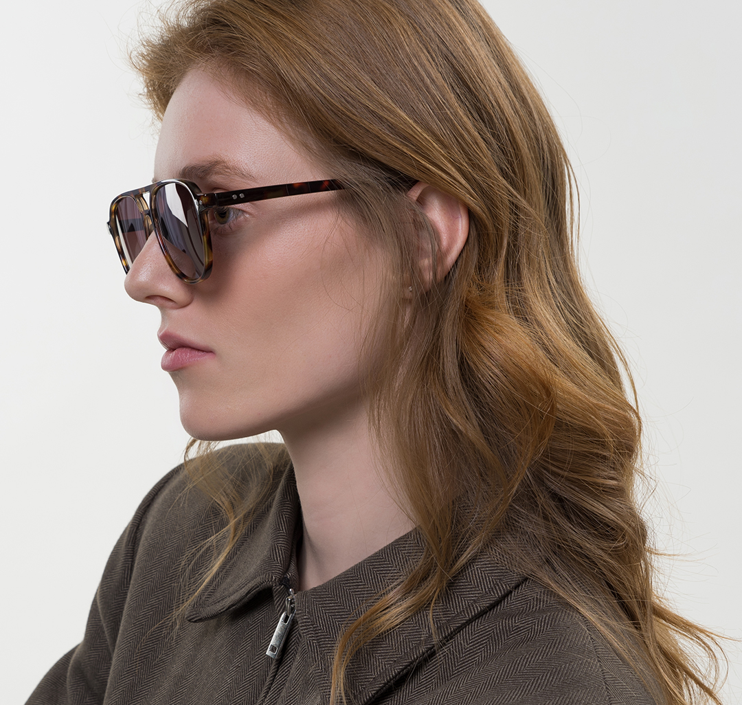 Очки солнцезащитные с поляризацией коричневые Мармалато, цвет коричневый-черный-бежевый #2