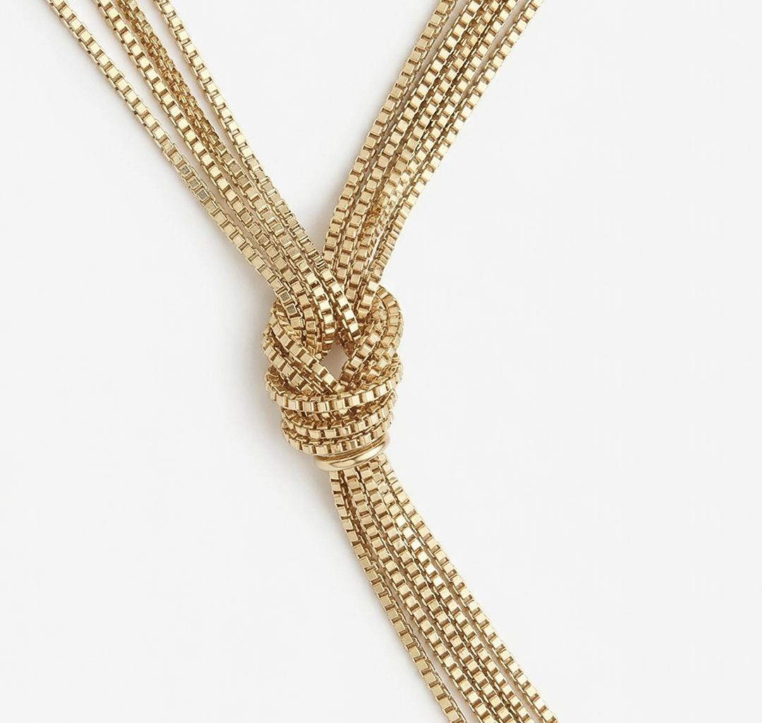 Колье Мармалато, цвет золото #5