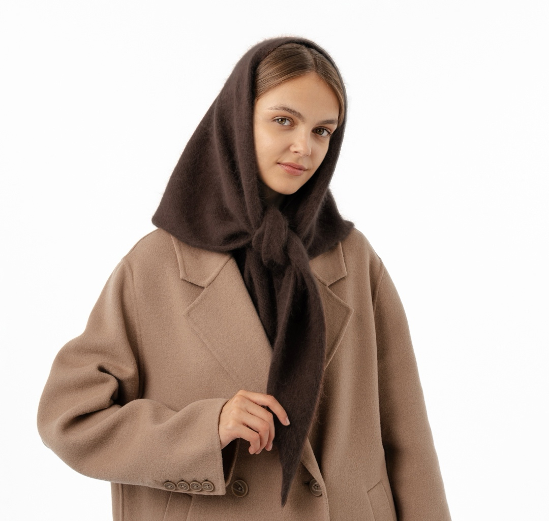 Косынка Мармалато, цвет Шоколадный #1