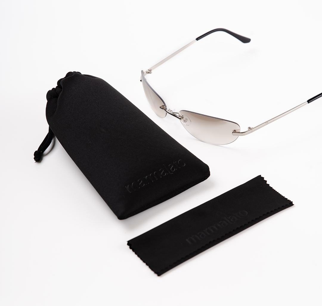 Очки солнцезащитные прозрачные-серебро Мармалато, цвет Прозрачный-серебро #7