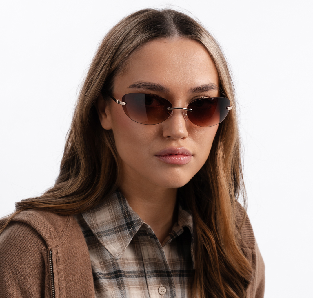 Очки солнцезащитные коричневые Мармалато, цвет Коричневый-золото-черный #2