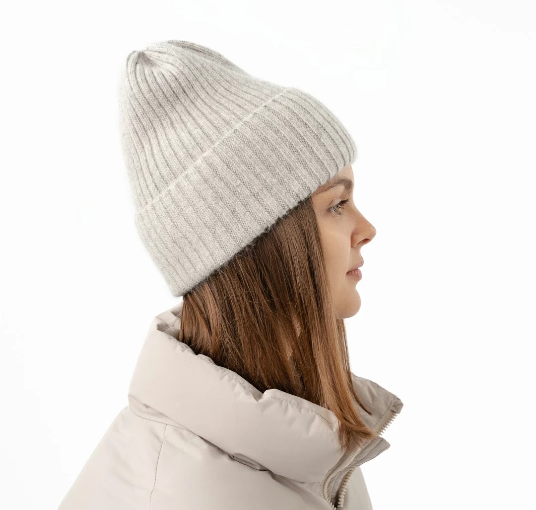 Шапка Мармалато, цвет Светло-серый #2