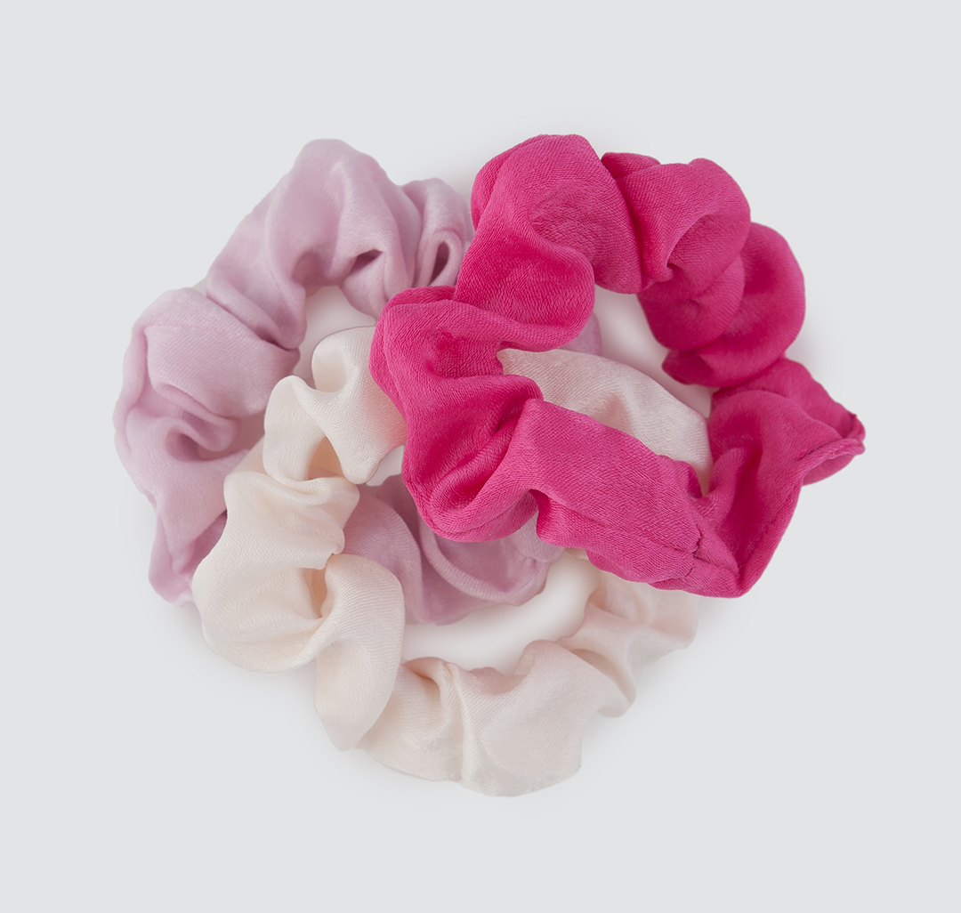 Набор резинок (3 шт) Мармалато, цвет Фуксия-белый-розовый #1