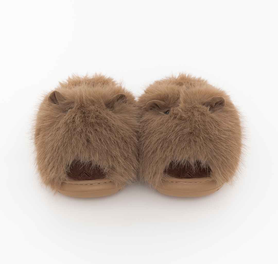 Домашние тапочки Мармалато, цвет Коричневый-черный #6