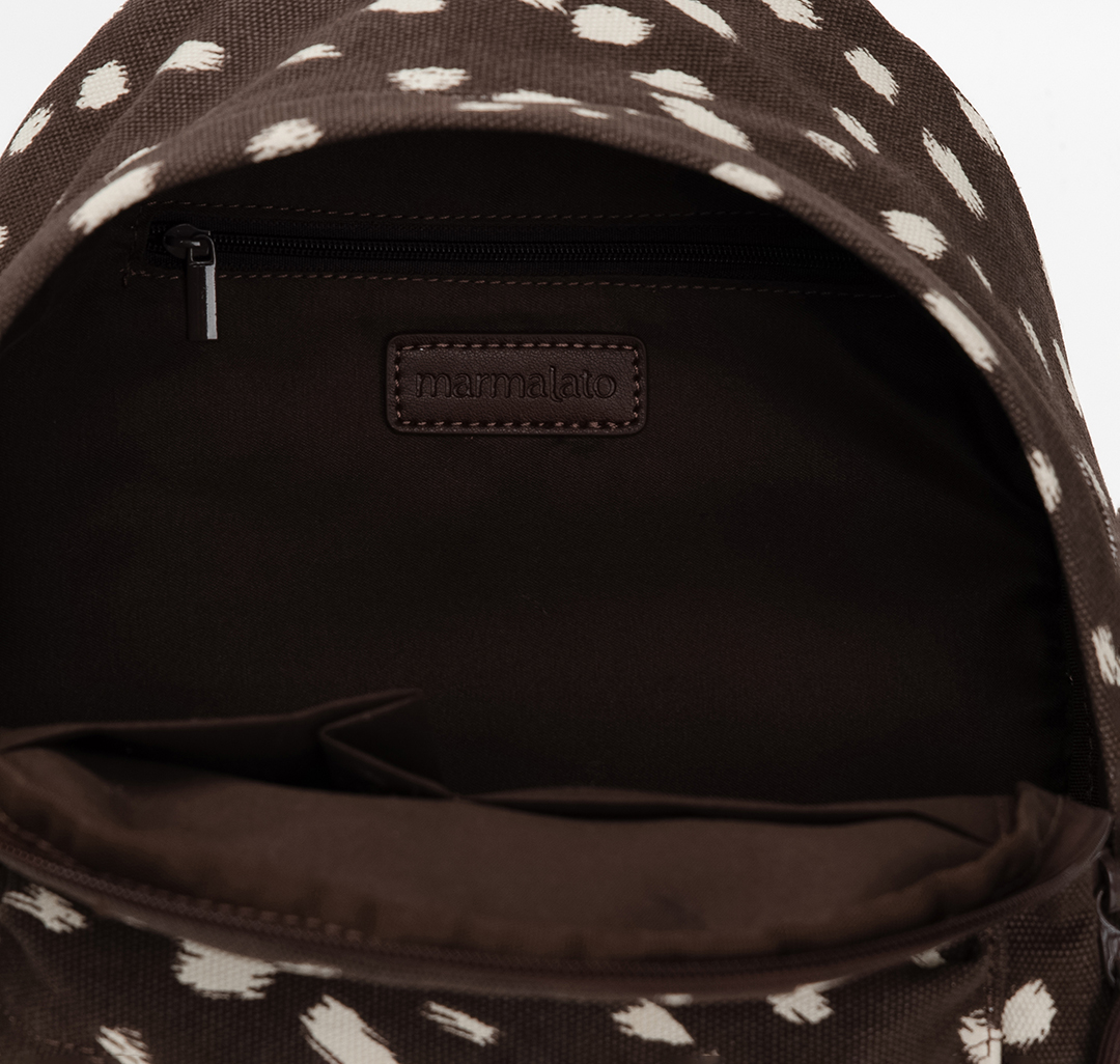 Рюкзак Мармалато, цвет шоколадный-молочный #4