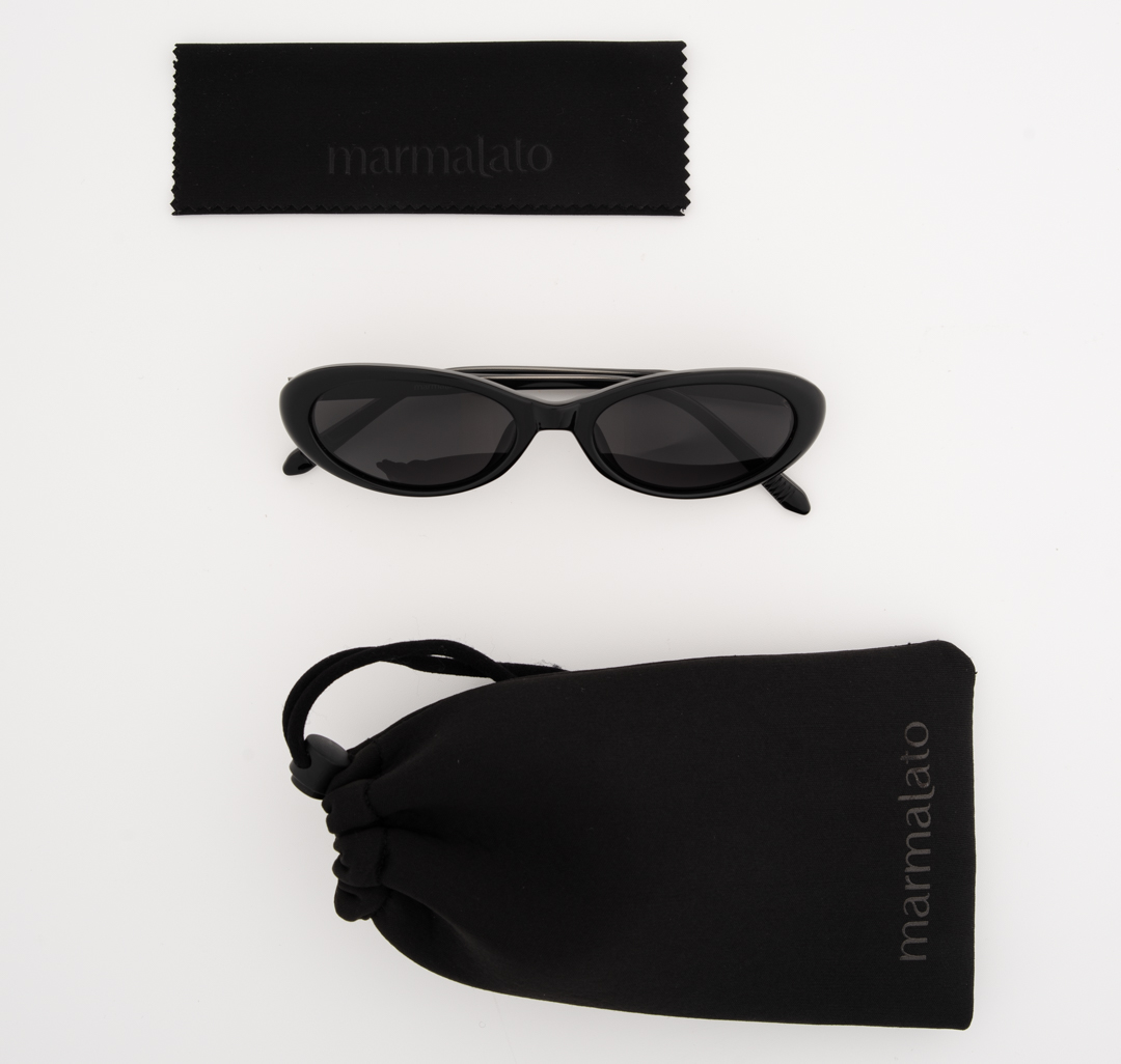 Очки с чехлом Мармалато, цвет черный #6