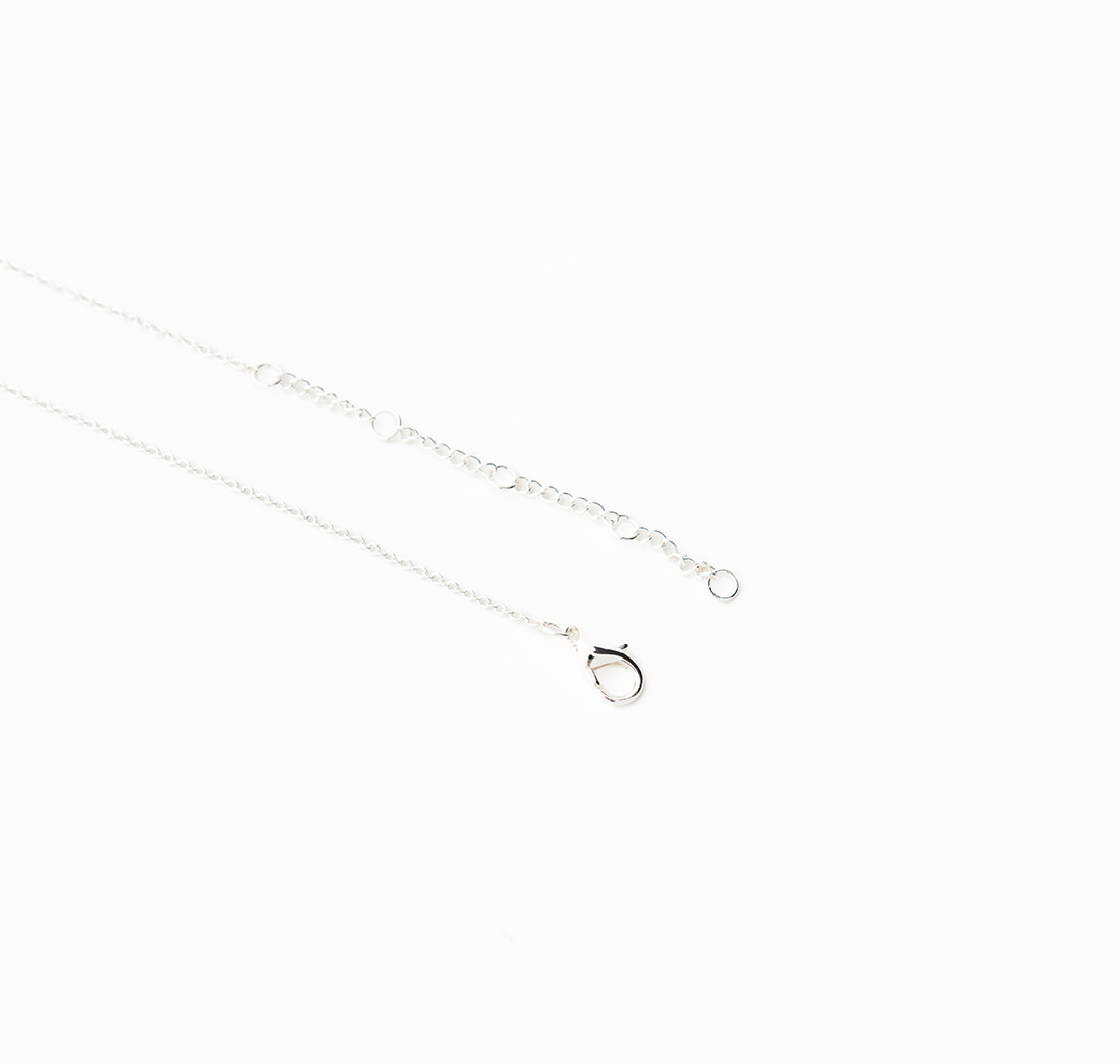 Колье Мармалато, цвет Серебро-прозрачный #3