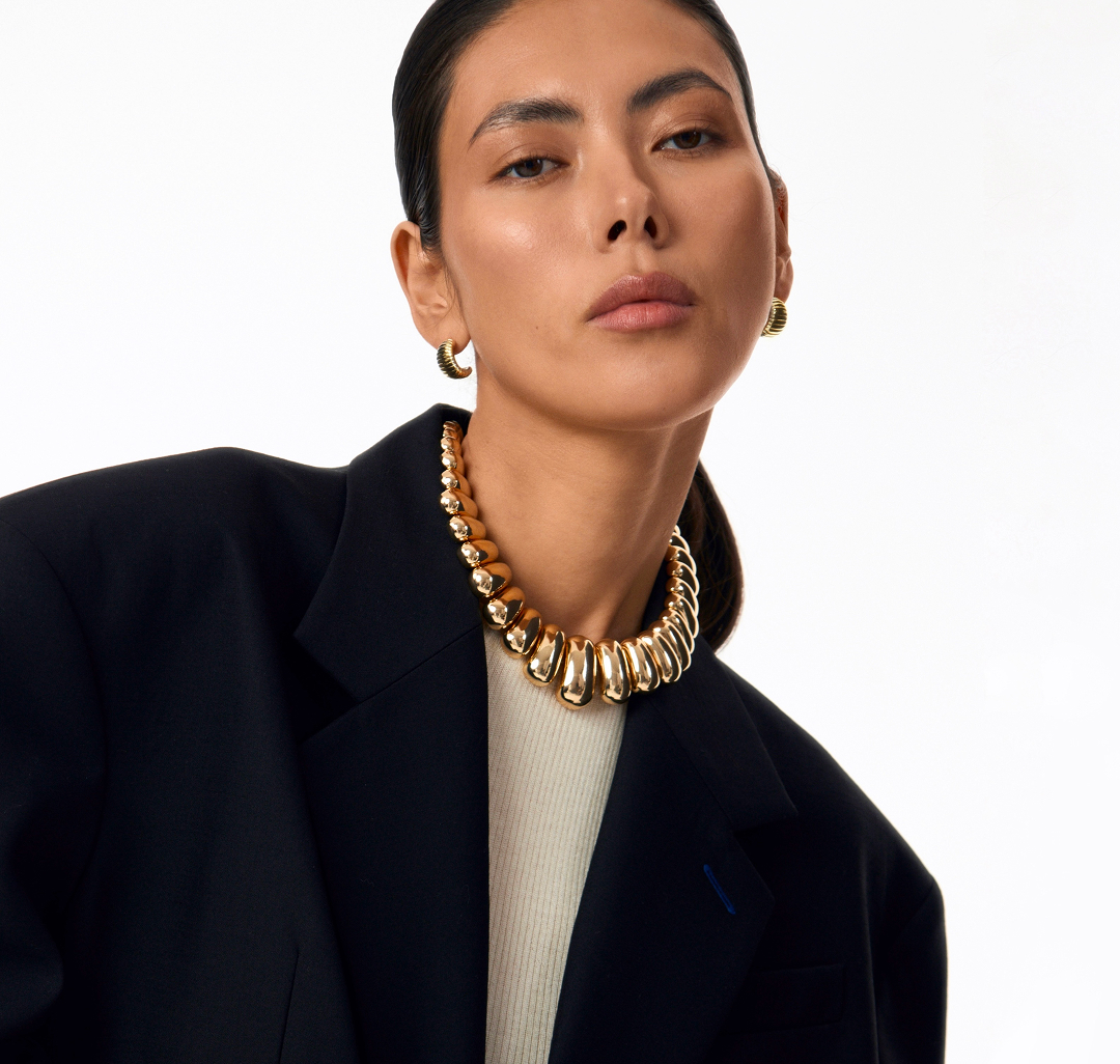 Серьги Мармалато, цвет Золото #2