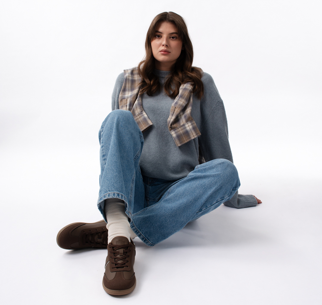 Кеды Мармалато, цвет коричневый-молочный #8