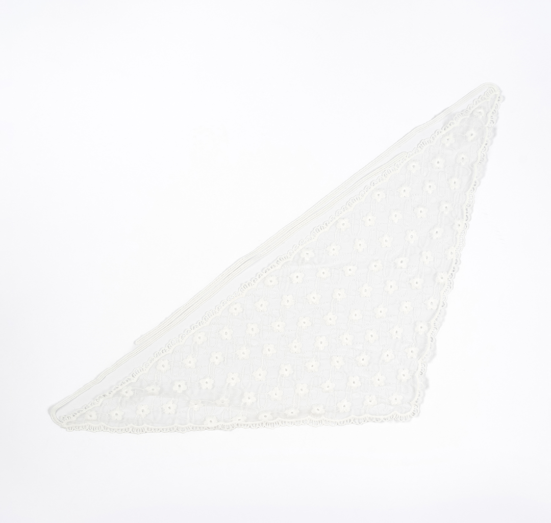 Платок Мармалато, цвет белый #4