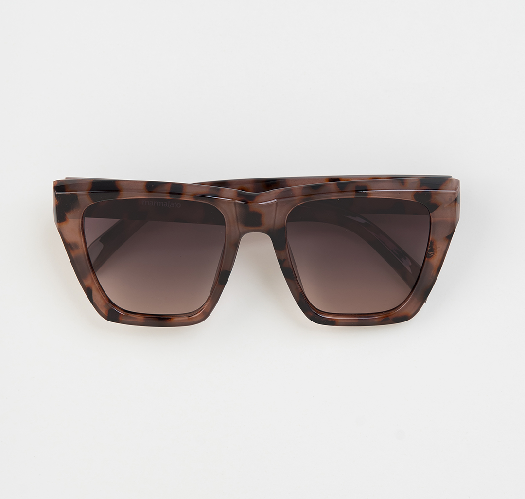 Очки солнцезащитные с поляризацией коричневые-черные Мармалато, цвет коричневый-черный #4