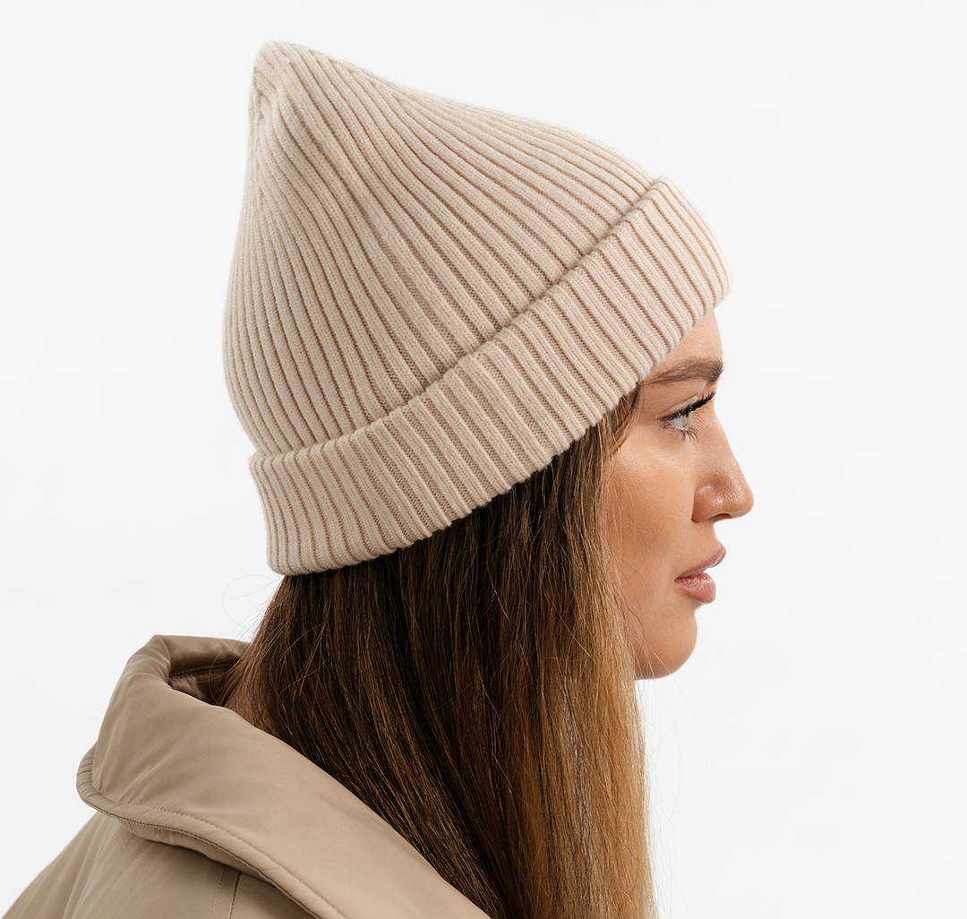 Шапка Мармалато, цвет светло-бежевый #2
