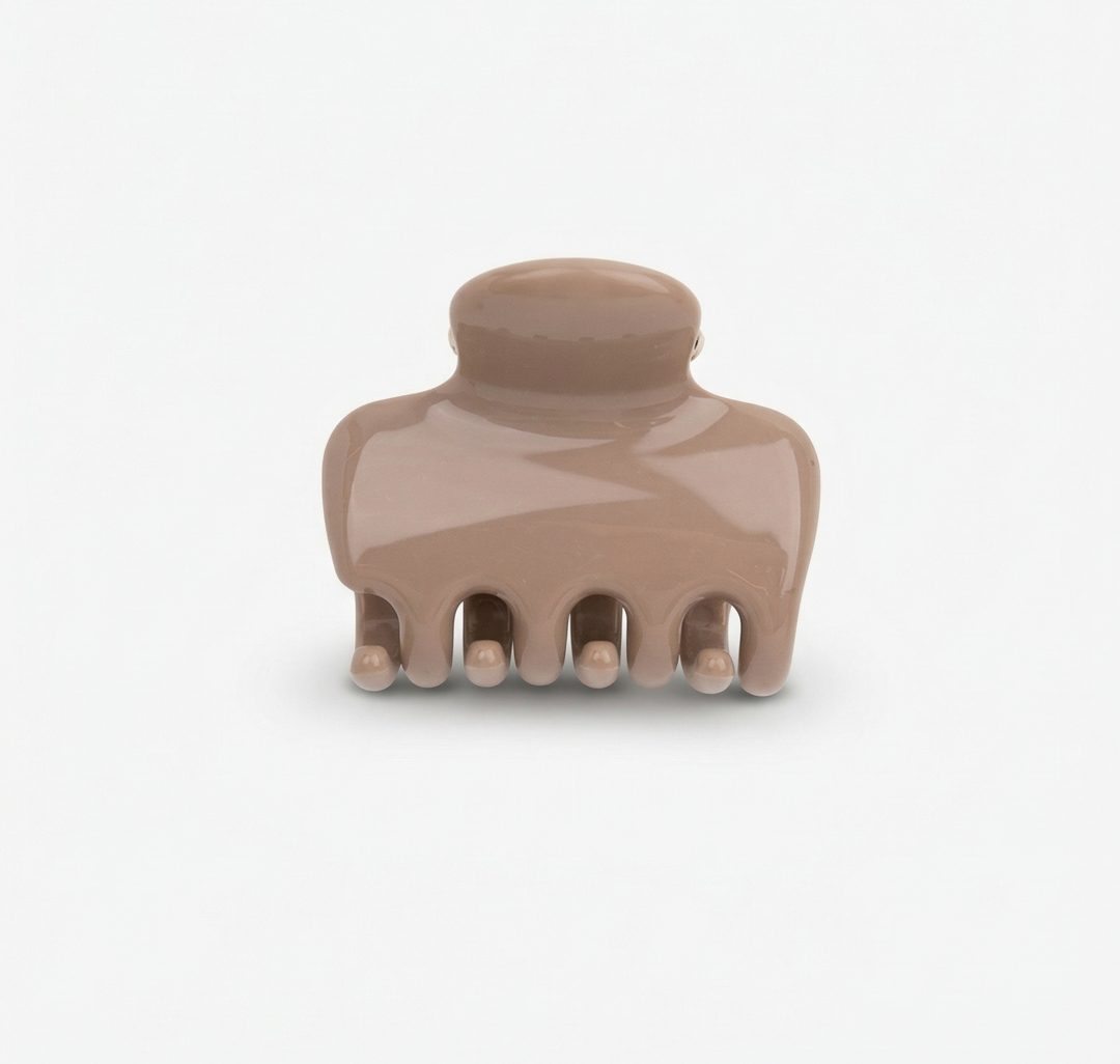 Заколка-краб Мармалато, цвет светло бежевый #3