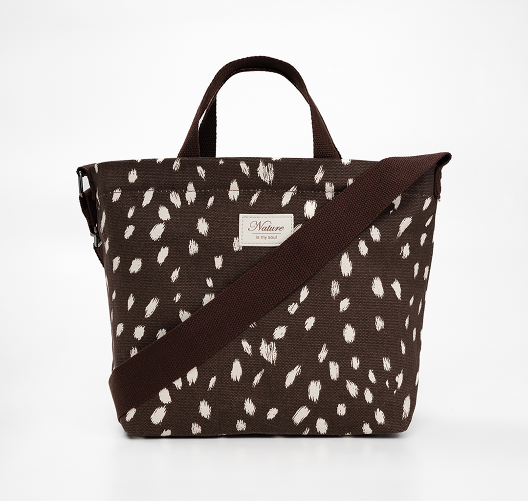 Сумка Мармалато, цвет шоколадный-молочный #1