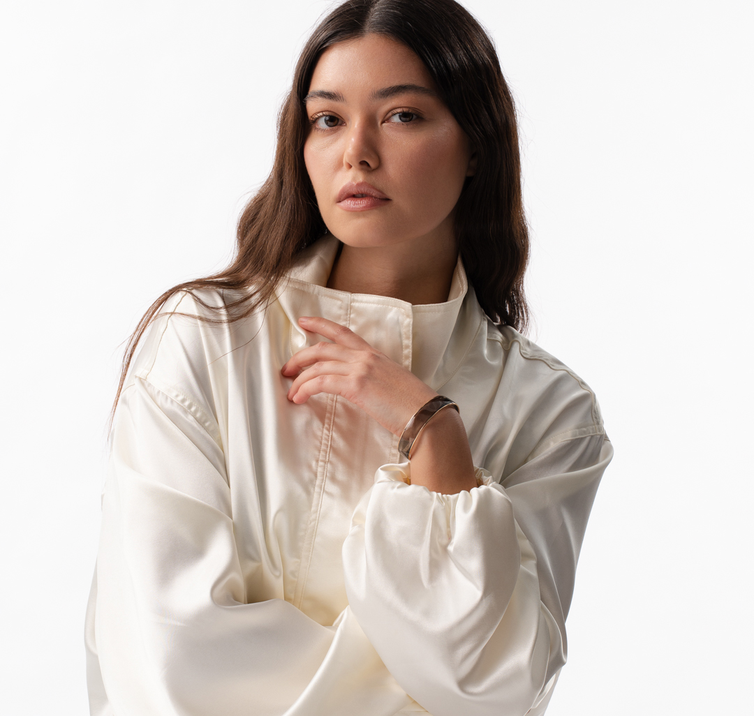 Браслет Мармалато, цвет коричневый-золото #1