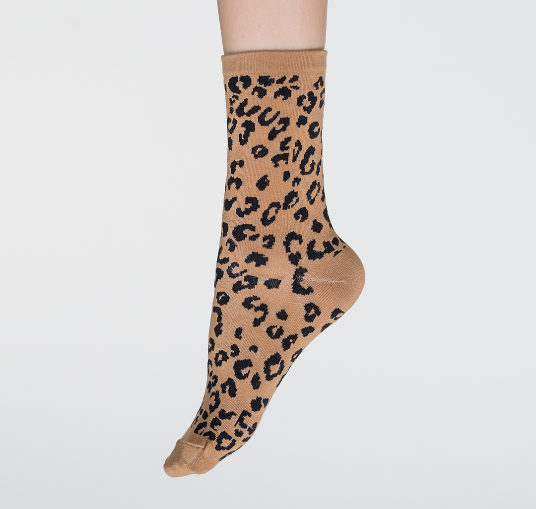 Носки (2 пары) Мармалато, цвет Черный-леопардовый #2