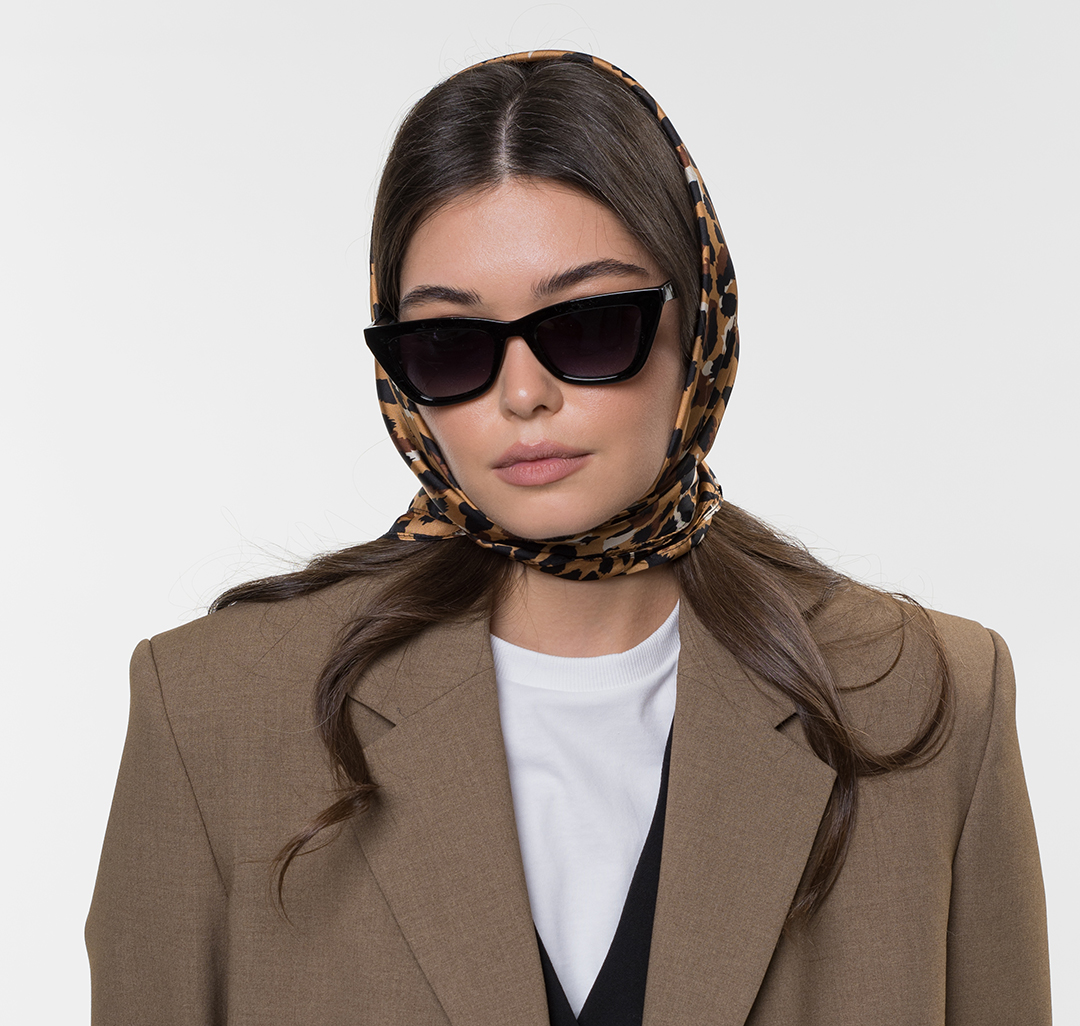 Очки солнцезащитные с поляризацией черные Мармалато, цвет черный #1