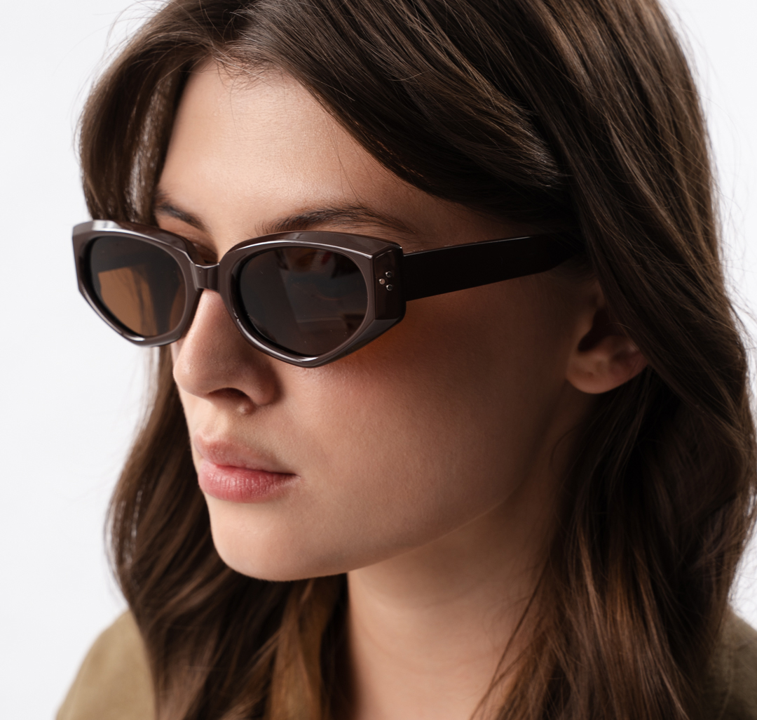 Очки с чехлом Мармалато, цвет коричневый-серебро #3